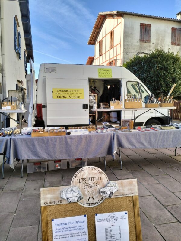 L'estafette a pris sa retraite un nouveau camion est là un Peugeot boxer prêt à venir chez vous pour tous vos Affutages